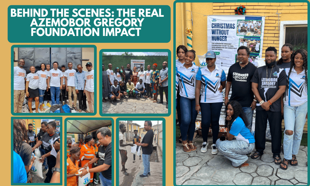 Azemobor Gregory Foundation team members in action